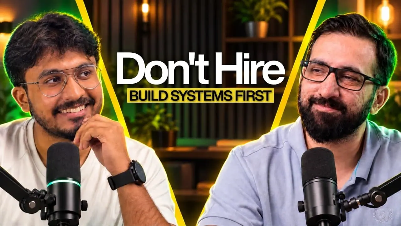 Episode thumbnail: Stop Hiring A-Players: The AI & Systems Playbook for Scaling an Agency